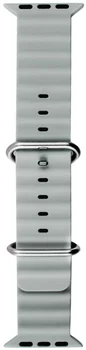 Ремешок Apple Watch Ocean Band 38/40/41 (S) Cloudy Grey