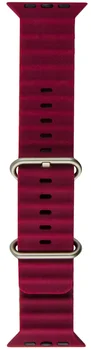 Ремінець Apple Watch Ocean Band 42/44/45/49 (M) Wine Red