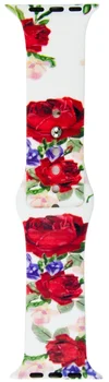 Ремешок Apple Watch Silicone Print 42/44 Flowers 6