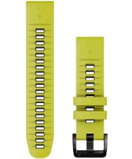 Ремінець Garmin QuickFit 22 Watch Bands Silicone - Electric Lime/Graphite (010-13280-03)