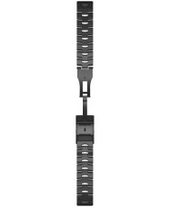 Ремешок Garmin QuickFit 22 Watch Bands Vented Titanium Bracelet with Carbon Grey DLC Coating (010-12863-09)