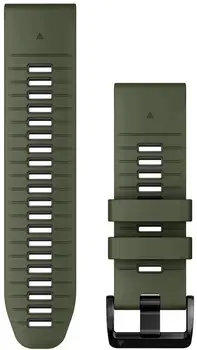Ремешок Garmin QuickFit 26 Watch Bands Silicone - Moss/Graphite Silicone (010-13281-07)