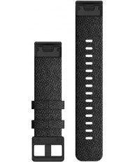 Ремінець Garmin для Fenix 6S QuickFit 20 Heathered Black Nylon with Black (010-12875-00)