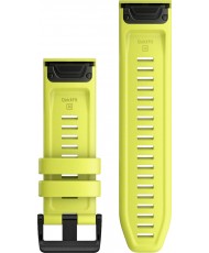 Ремешок Garmin для Fenix 6x 26mm QuickFit Amp Yellow Silicone bands (010-12864-04)