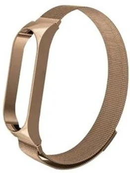 Ремешок Milanese Loop MI Band 7 Rose Gold