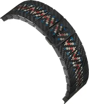 Ремешок Pitaka Carbon Fiber Watch Band Rhapsody for Apple Watch 49/45/44mm (AWB2308)