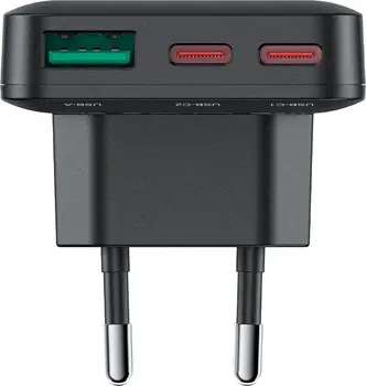 Сетевое зарядное устройство Acefast A100 PD65W GaN Black