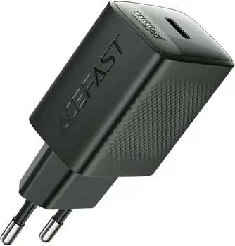 Сетевое зарядное устройство Acefast A104 25W GaN Black