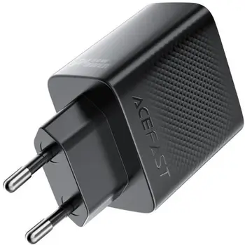Сетевое зарядное устройство Acefast A110 GaN Black