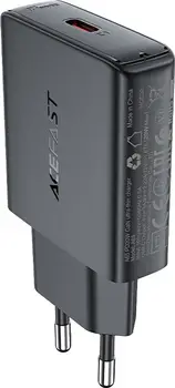 Сетевое зарядное устройство Acefast A65 20W USB-C Black