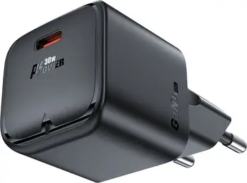 Сетевое зарядное устройство Acefast A77 mini 30W USB-C Black