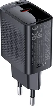 Сетевое зарядное устройство Acefast A82 20W GaN Black