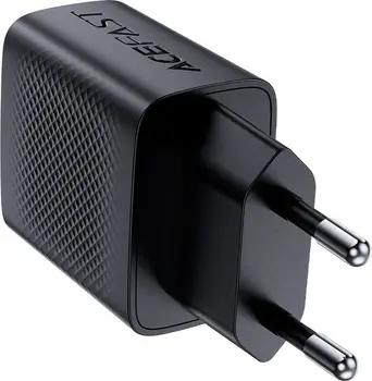 Сетевое зарядное устройство Acefast A82 Black Type-C to Type-C cable