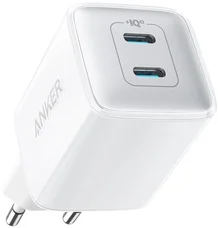 Сетевое зарядное устройство Anker PowerPort 521 Nano Pro 40W 2xUSB-C PIQ3.0 White (A2038G21)