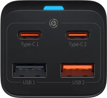 Сетевое зарядное устройство Baseus GaN3 Pro 65W Black (CCGP040101)