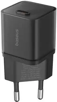Сетевое зарядное устройство Baseus GaN5 Fast Charger 1C 30W Black (P10162504113-00)