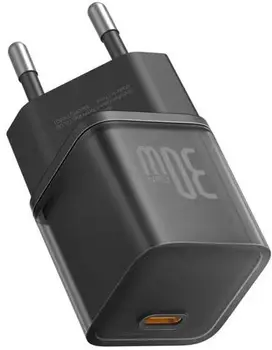 Сетевое зарядное устройство Baseus GaN5 Fast Charger 1C 30W Black (P10162504113-00)