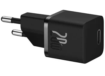 Мережевий зарядний пристрій Baseus GaN5 Fast Charger (mini) 1C 20W Black (CCGN050101)