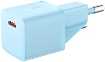 Сетевое зарядное устройство Baseus GaN5 Fast Charger (mini) 1C 20W Blue (CCGN050103)