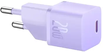 Сетевое зарядное устройство Baseus GaN5 Fast Charger (mini) 1C 20W Purple (CCGN050105)