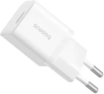 Сетевое зарядное устройство Baseus GaN5 Fast Charger (mini) 1C 25W Moon White (P10110909213-00)