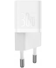 Мережевий зарядний пристрій Baseus GaN5 Fast Charger (mini) 1C 30W White (CCGN070502)