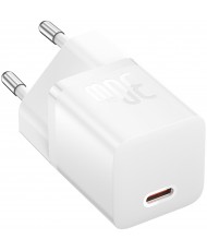 Мережевий зарядний пристрій Baseus GaN5 Fast Charger (mini) 1C 30W White (CCGN070502)