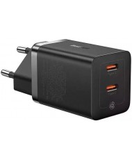 Сетевое зарядное устройство Baseus GaN5 Pro Fast Charger C+C 40W Black (CCGP180101)