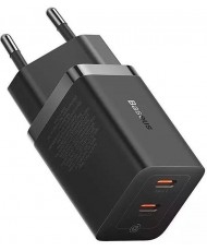 Сетевое зарядное устройство Baseus GaN5 Pro Fast Charger C+C 40W Black (CCGP180101)