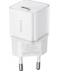 Сетевое зарядное устройство Baseus GaN5S Fast Charger 1C 20W EU Moon White (P10162503213-00)