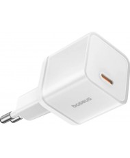 Сетевое зарядное устройство Baseus GaN5S Fast Charger 1C 20W EU Moon White (P10162503213-00)