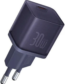 Мережевий зарядний пристрій Baseus GaN5S Fast Charger 1C 30W Midnight Purple (P10162504523-00)