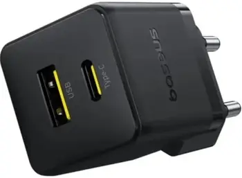 Сетевое зарядное устройство Baseus Palm Fast Charger 20W Black (P10111608113-00)
