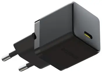 Мережевий зарядний пристрій Baseus Palm Fast Charger 20W Black Type-C to Type cable (P10111602113-01)