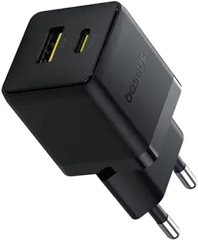 Сетевое зарядное устройство Baseus Palm Fast Charger 30W Black (P1011160A113-00)