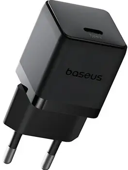 Сетевое зарядное устройство Baseus Palm Fast Charger 30W Type-C to Type-C cable Cluster Black (P10111605113-01)