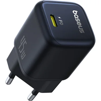 Сетевое зарядное устройство Baseus PicoGo GaN Fast Charger 45W Cosmic Black (P10176800123-00)