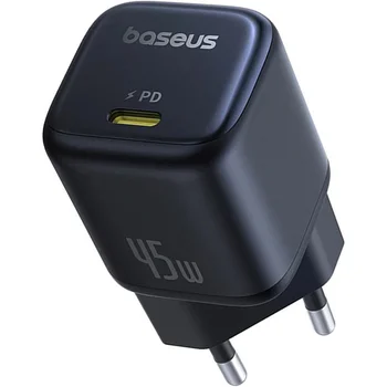Сетевое зарядное устройство Baseus PicoGo GaN Fast Charger 45W Cosmic Black (P10176800123-00)