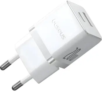 Сетевое зарядное устройство Baseus Wall Charger Palm 20W White (P10111608213-00) 