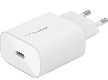 Сетевое зарядное устройство Belkin BoostCharger 25W White (WCA004VF1MWH-B5)