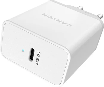Сетевое зарядное устройство Canyon H-20 White (CNE-CHA20W)