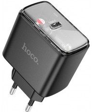 Мережевий зарядний пристрій HOCO CS41A Smart USB-C PD35W charger (EU) Black