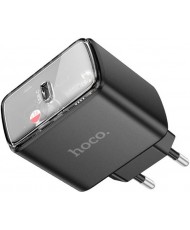 Мережевий зарядний пристрій HOCO CS41A Smart USB-C PD35W charger (EU) Black