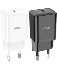 Мережевий зарядний пристрій HOCO N27 Innovative USB-C PD20W charger Black