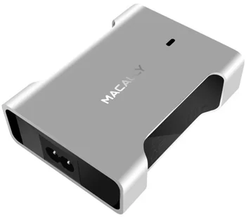 Мережевий зарядний пристрій Macally USB-C Wall Charger 3A with USB-C Cable 1.8m Black (CHARGER61-EU)