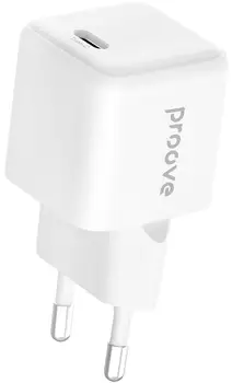 Сетевое зарядное устройство Proove Pocket GaN 25W (Type-C) White (WCPG25010202)