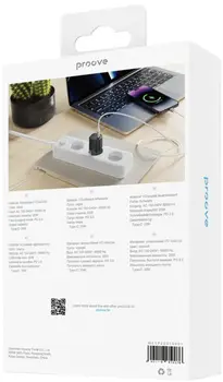 Мережевий зарядний пристрій Proove Silicone Power 20W (Type-C) Black (WCSP20010001)