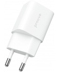 Мережевий зарядний пристрій Proove Silicone Power Plus 20W USB-C + USB-A White (WCSP2011002)