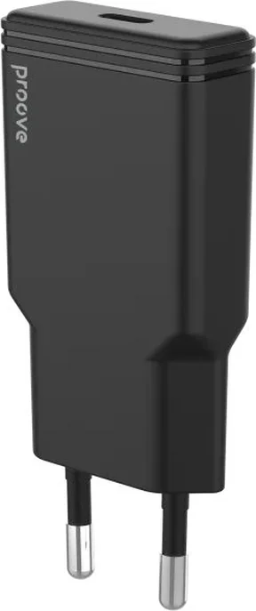 Мережевий зарядний пристрій Proove Slender Black (WCSS20010001)