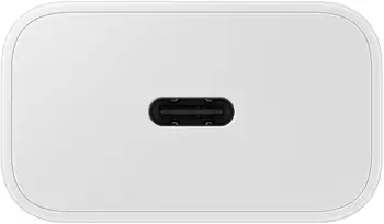 Мережевий зарядний пристрій Samsung 25W PD Power Adapter with Type-C cable White (EP-T2510XWE)